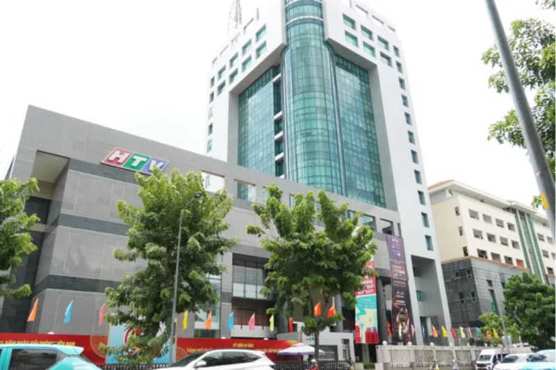 Trụ sở Đài Phát thanh và Truyền hình TPHCM. Ảnh THU HƯỜNG
