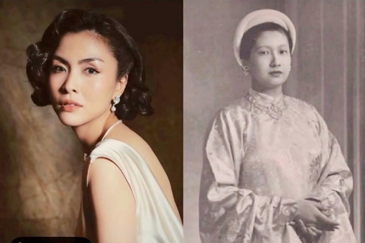 Mạng xã hội đang nổ ra bàn luận xung quanh việc diễn viên Tăng Thanh Hà được giao thủ vai Hoàng hậu Nam Phương. Ảnh: Internet