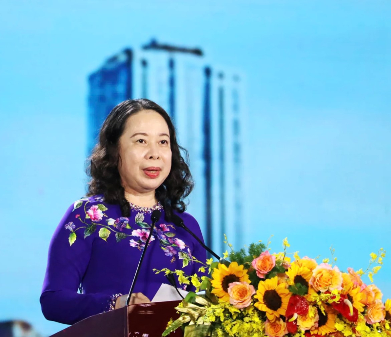 Phó Chủ tịch nước Võ Thị Ánh Xuân phát biểu tại Lễ khai mạc