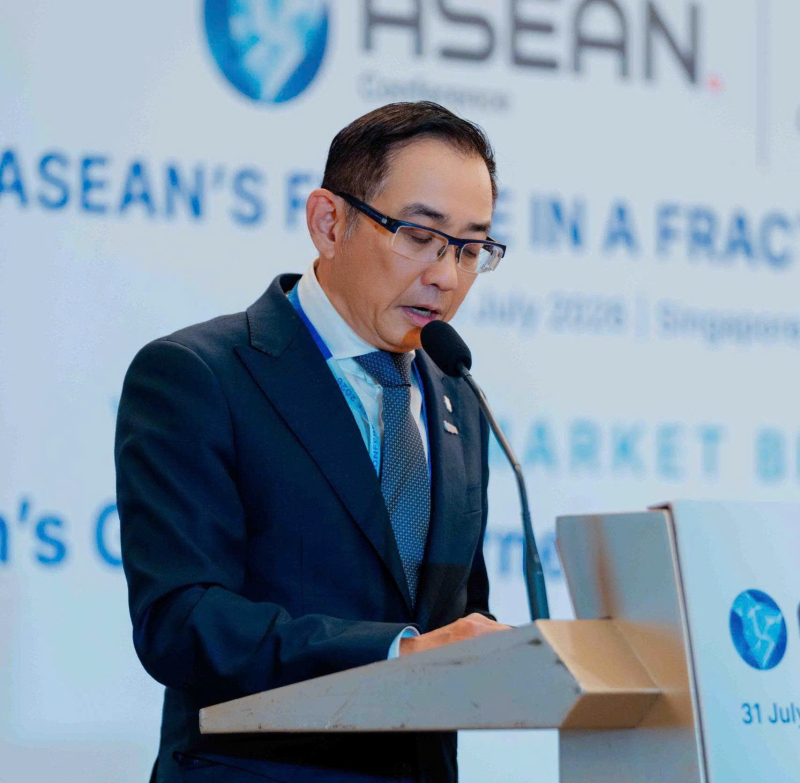 Ông Victor Ngô Vĩnh Trí, Tổng Giám đốc UOB Việt Nam phát biểu chào mừng sự kiện