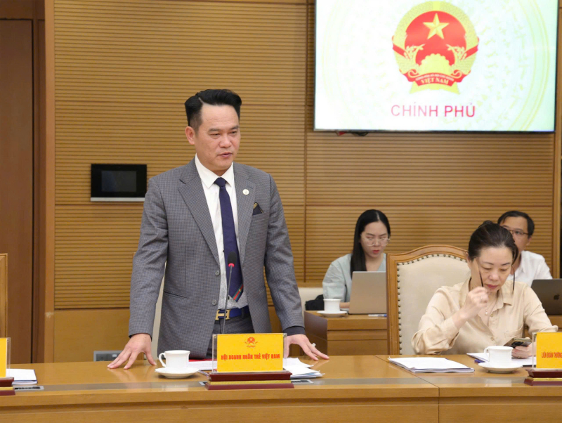 Ông Đặng Hồng Anh - Chủ tịch Hội Doanh nhân trẻ Việt Nam.
