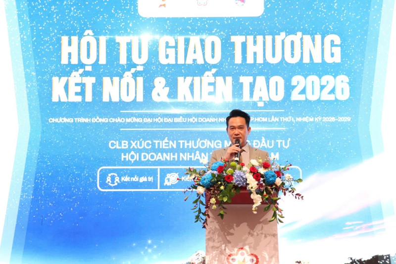 Ông Đặng Hồng Anh, Chủ tịch Hội Doanh nhân trẻ Việt Nam.