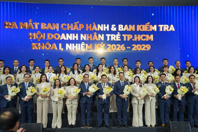 Ra mắt Ban Chấp hành và Ban Kiểm tra YBA HCM khóa I, nhiệm kỳ 2026 -2029.