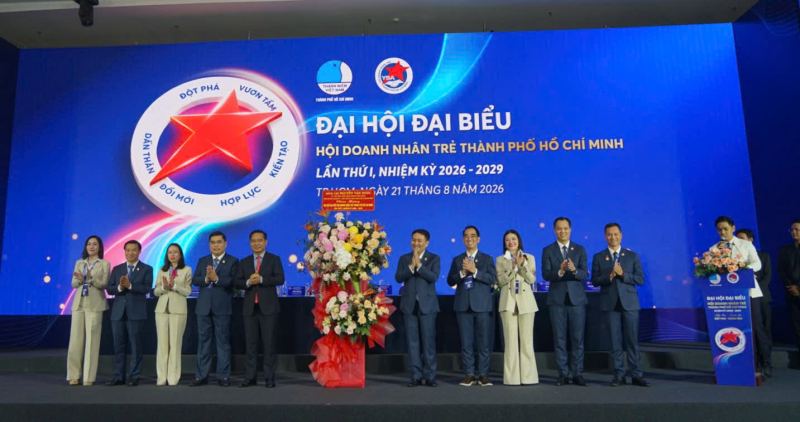 Sau khi hợp nhất ba Hội Doanh nhân trẻ TP.HCM, Bình Dương và Bà Rịa - Vũng Tàu, số lượng hội viên của YBA HCM đã tăng lên 2.000 cùng hệ sinh thái hơn 16.000 doanh nhân. Ảnh: Đinh Hoa
