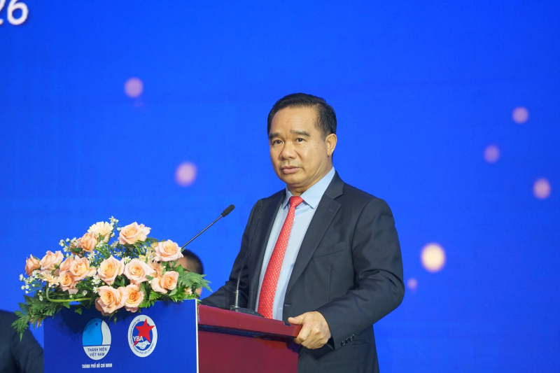 Chủ tịch UBND TP.HCM Nguyễn Văn Được phát biểu tại đại hội