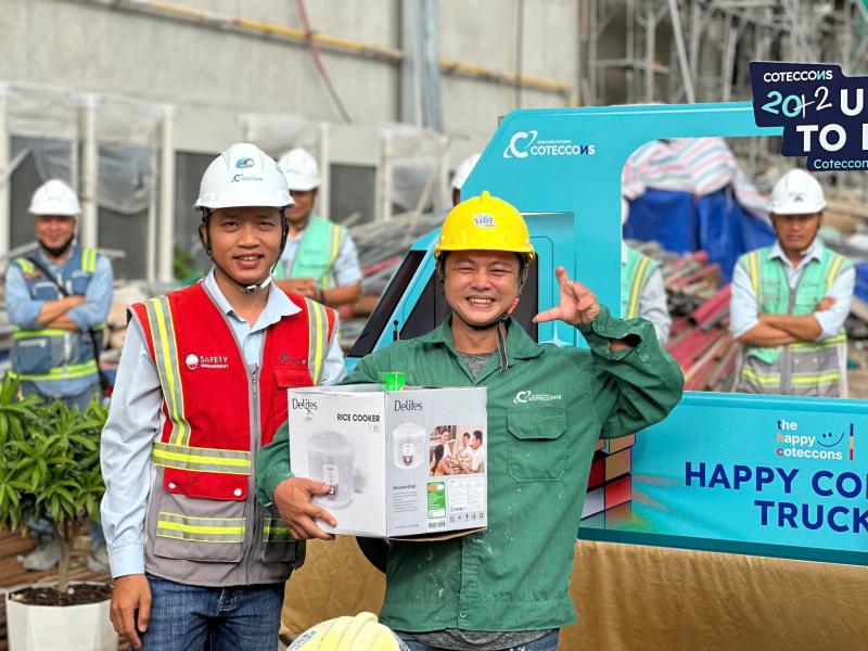 Những chuyến xe mang niềm vui và hạnh phúc có sự chung tay từ nhiều doanh nghiệp, góp phần kết nối chuỗi giá trị ngành xây dựng, cùng tạo ra những giá trị tích cực cho người lao động, cộng đồng và sự phát triển bền vững của ngành.