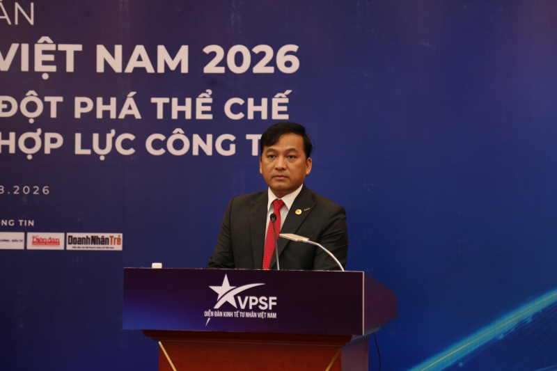 Ông Dương Long Thành, Phó Chủ tịch Hội Doanh nhân trẻ Việt Nam.
