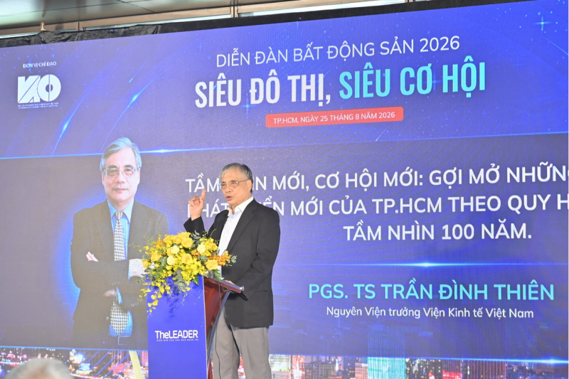 PGS.TS Trần Đình Thiên - nguyên Viện trưởng Viện Kinh tế Việt Nam