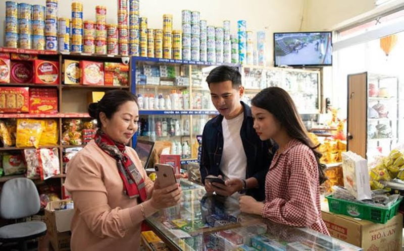 Cửa hàng truyền thống lấy gì để thắng tốc độ? Ảnh: Internet