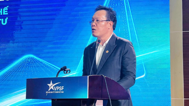 Ông Lưu Công Thành, Phó Chủ tịch Hội Doanh nhân trẻ Việt Nam.