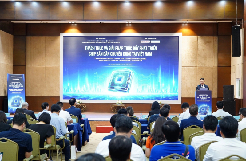 Hội thảo Thách thức và giải pháp thúc đẩy phát triển chip bán dẫn chuyên dụng tại Việt Nam