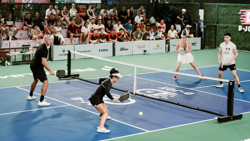 D-Joy Pickleball Tour 2026 Leg 3 Petrolimex Sai Gon Cup thu hút đông đảo vận động viên quốc tế và Việt Nam tranh tài.