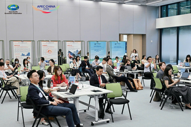 Hội nghị Doanh nhân trẻ APEC 2026 diễn ra nhiều hoạt động thu hút sự quan tâm của đông đảo đại biểu.
