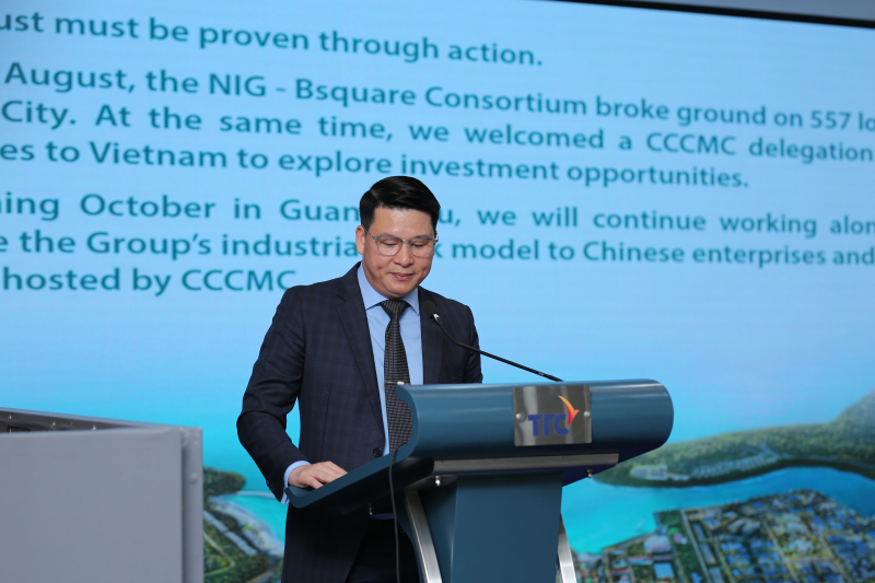 Tập đoàn TTC và Liên danh NIG - Bsquare tin tưởng vào sự thành công của việc hợp tác và điều đó sẽ được chứng minh bằng những kết quả cụ thể trong quá trình triển khai.