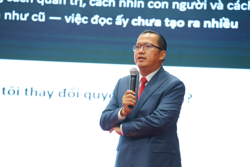 Ông Nguyễn Tuấn Quỳnh, Chủ tịch HĐQT Công ty Cổ phần Văn hóa Sách Sài Gòn