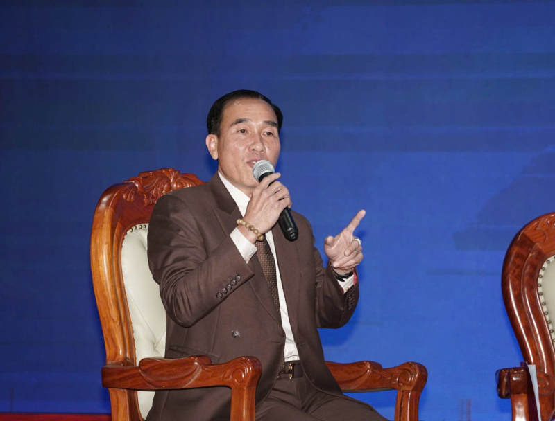 Ông Trần Huy Hiển, Chủ tịch Hội Doanh nhân trẻ tỉnh Đồng Tháp