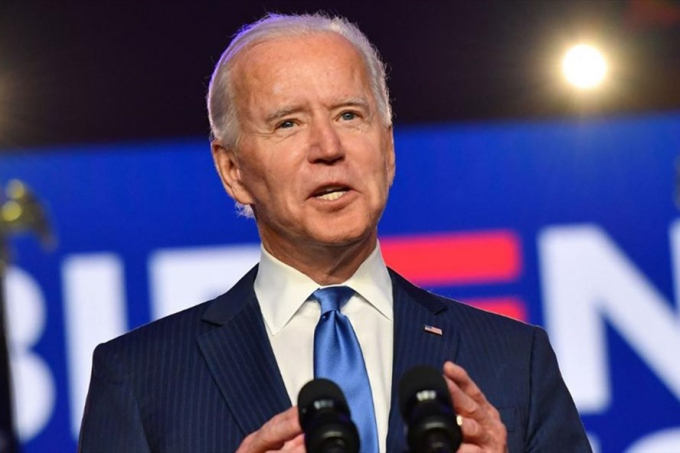 Ông Joe Biden đắc cử Tổng thống Mỹ thứ 46. Ảnh: AFP