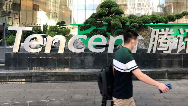 Tencent, 1 trong 5 công ty internet sẽ chịu ảnh hưởng tiêu cực bởi dự luật chống cạnh tranh của Trung Quốc. Ảnh: CNBC