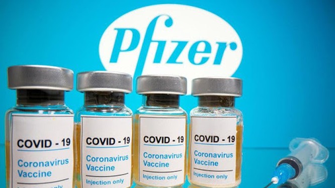 Hãng dược phẩm Pfizer đã thử nghiệm thành công vaccine ngừa Covid-19 với hiệu quả lên đến 90%. Ảnh: T.L