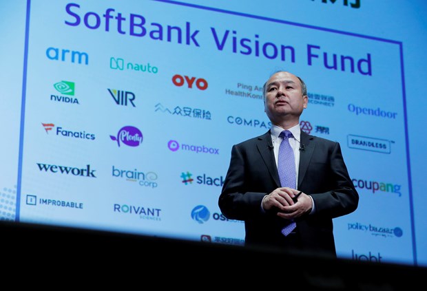 CEO Softbank Masayoshi Son. Ảnh: Reuters