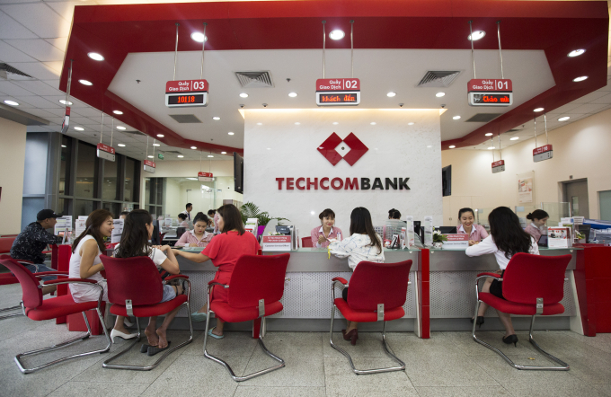 9 tháng đầu năm 2020 Techcombank đạt lợi nhuận trước thuế 10.700 tỷ đồng. Ảnh TL