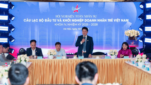 Ông Lê Mạnh Cường được bổ nhiệm làm Chủ tịch CLB Đầu tư và Khởi nghiệp Doanh nhân trẻ Việt Nam