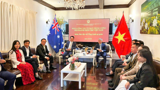 Hội DNT Việt Nam tổ chức chương trình Xúc tiến Thương mại tại Australia
