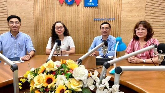 Phó Chủ tịch CLB Đầu tư và Khởi nghiệp DNT Việt Nam chia sẻ trên sóng VOV1 về khởi nghiệp sáng tạo