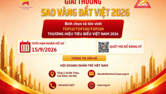 Phát động chương trình bình chọn và trao giải thưởng Sao Vàng đất Việt 2026