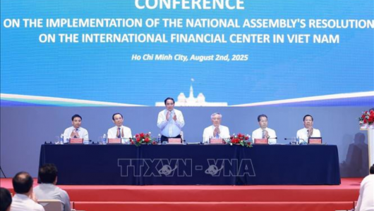 Thủ tướng chủ trì Hội nghị triển khai Nghị quyết của Quốc hội về Trung tâm tài chính quốc tế tại Việt Nam