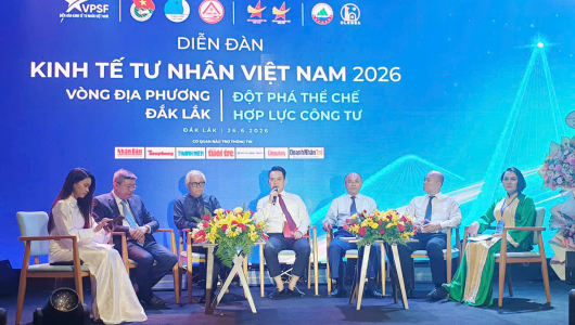 Diễn đàn Kinh tế tư nhân Việt Nam 2026: Hội Doanh Nhân trẻ Việt Nam đồng hành phát triển cùng doanh nghiệp Đắk Lắk