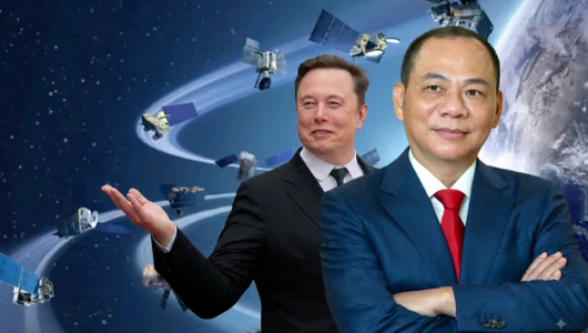 Tỷ phú Phạm Nhật Vượng bắt tay Elon Musk đưa vệ tinh lên quỹ đạo